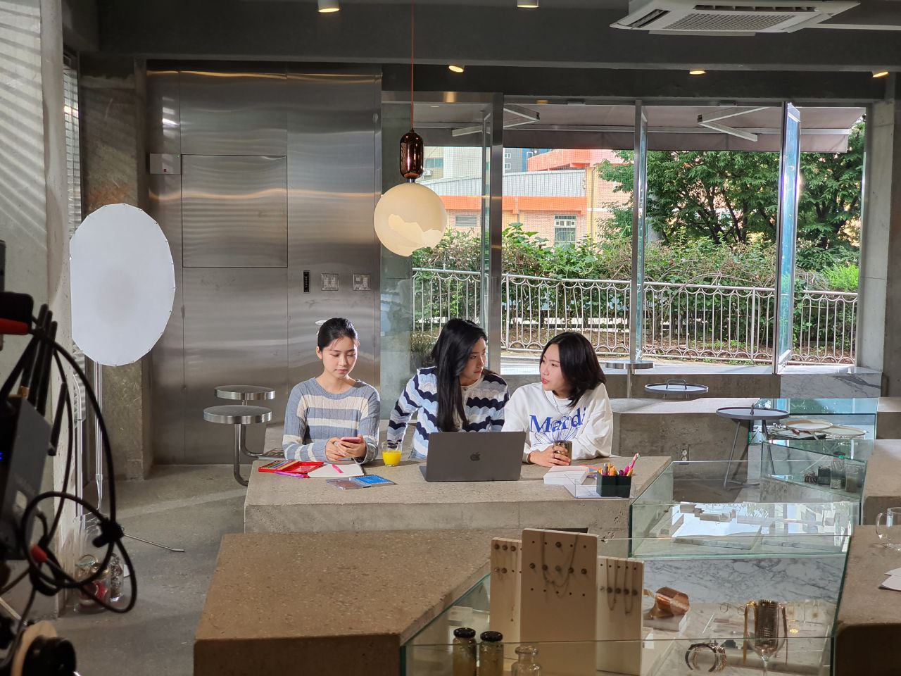 이노빈 촬영현장