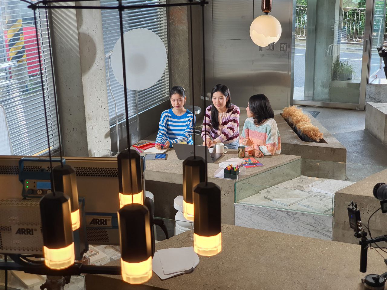 이노빈 촬영현장