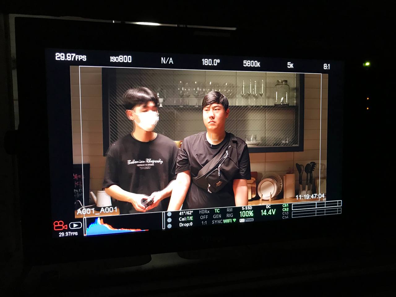 이노빈 촬영현장