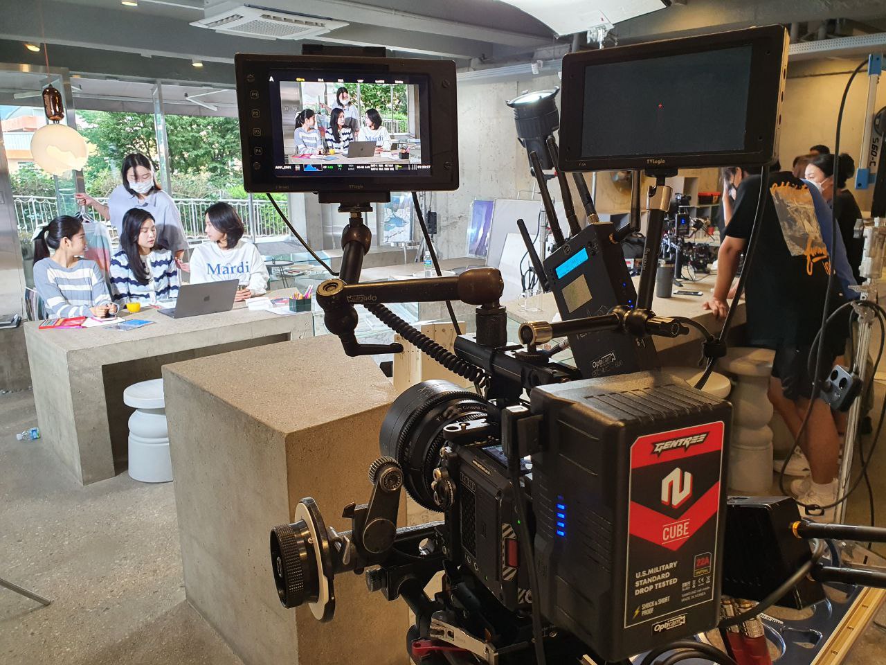 이노빈 촬영현장