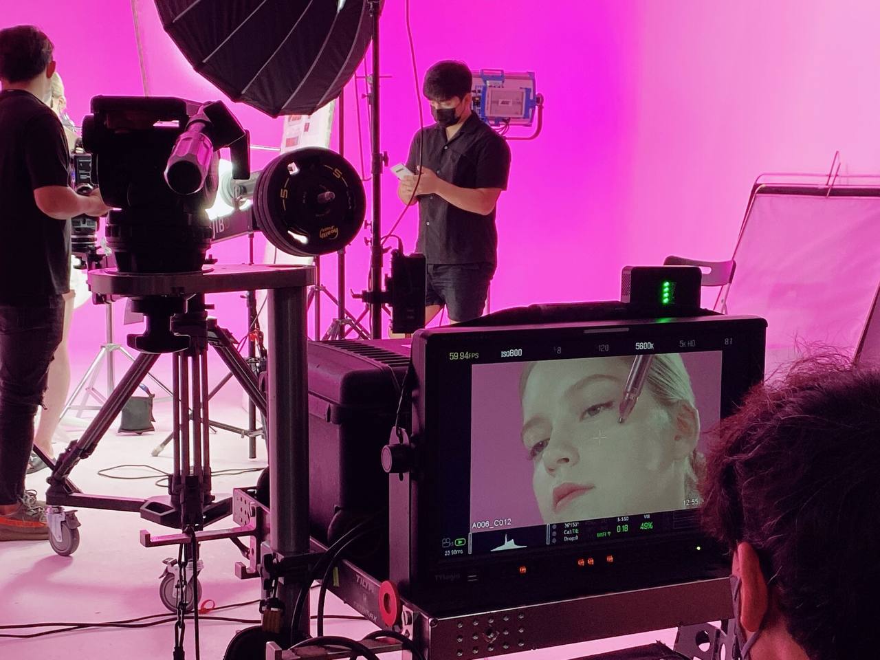 이노빈 촬영현장