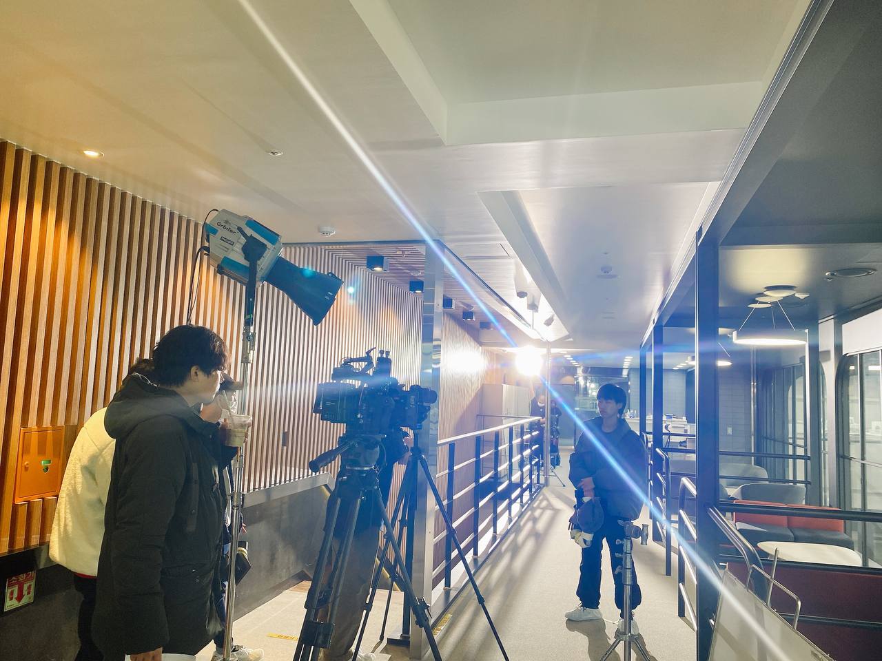 이노빈 촬영현장